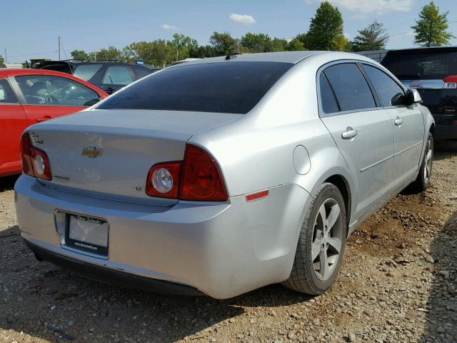 1G1ZJ57BX9F129892 - 2009 CHEVROLET MALIBU 2LT SILVER photo 4