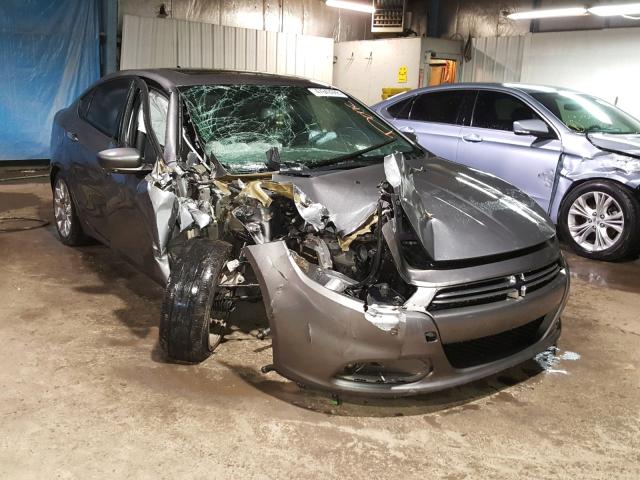 1C3CDFCH6DD711436 - 2013 DODGE DART LIMIT GRAY photo 1