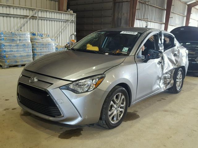 3MYDLBZV2GY136277 - 2016 TOYOTA SCION IA SILVER photo 2