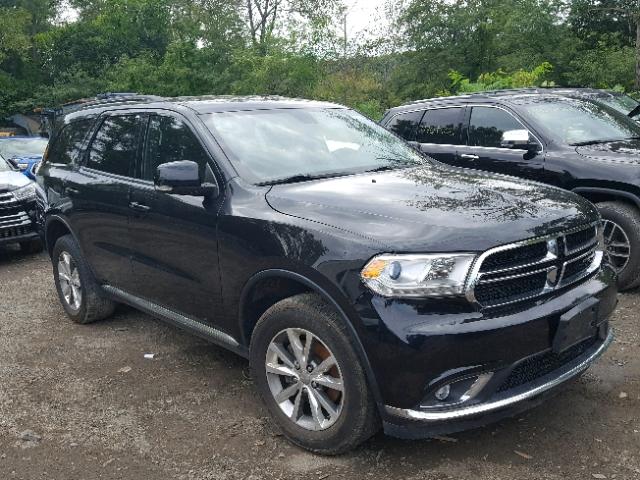 1C4RDJDG5FC796065 - 2015 DODGE DURANGO LI BLACK photo 1