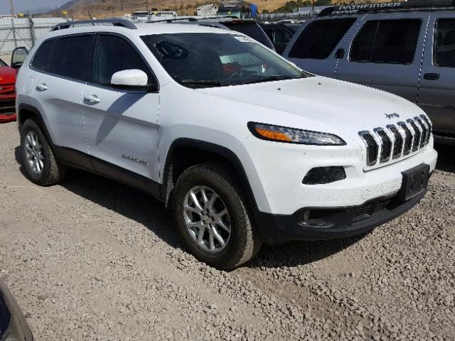 1C4PJMCB1EW142202 - 2014 JEEP CHEROKEE L WHITE photo 1