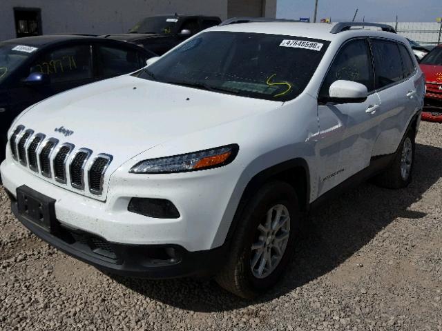 1C4PJMCB1EW142202 - 2014 JEEP CHEROKEE L WHITE photo 2