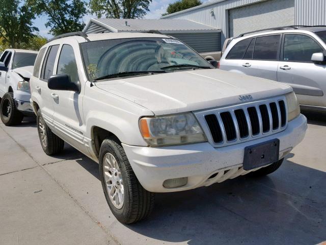 1J4GX58N72C106819 - 2002 JEEP GRAND CHER WHITE photo 1