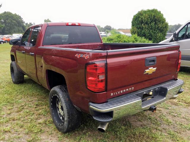 1GCVKREC7EZ117326 - 2014 CHEVROLET SILVERADO RED photo 3