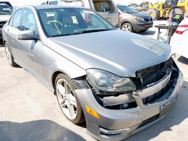 WDDGF4HB6DA769280 - 2013 MERCEDES-BENZ C 250 SILVER photo 1