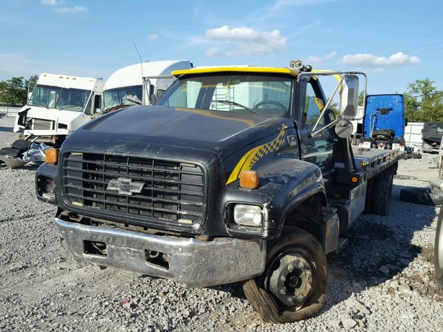 1GBJ7H1C22J511184 - 2002 CHEVROLET C-SERIES C BLACK photo 2