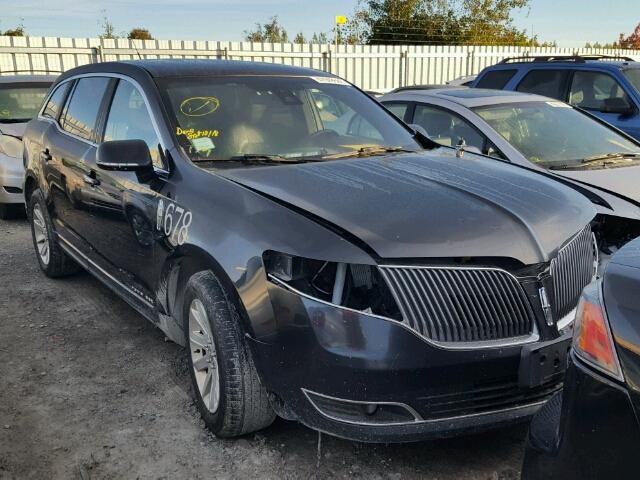 2LMHJ5NK3EBL54530 - 2014 LINCOLN MKT BLACK photo 1