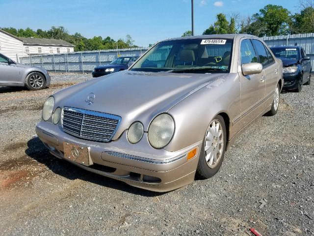 WDBJF65J11B280409 - 2001 MERCEDES-BENZ E 320 GOLD photo 2