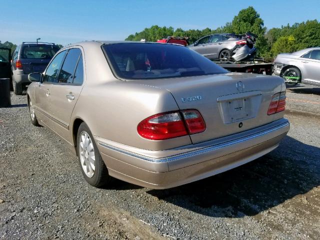 WDBJF65J11B280409 - 2001 MERCEDES-BENZ E 320 GOLD photo 3