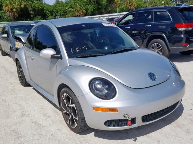 3VWEW31C77M509523 - 2007 VOLKSWAGEN NEW BEETLE ვერცხლისფერი ფოტო 1