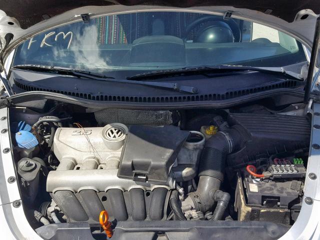 3VWEW31C77M509523 - 2007 VOLKSWAGEN NEW BEETLE ვერცხლისფერი ფოტო 7