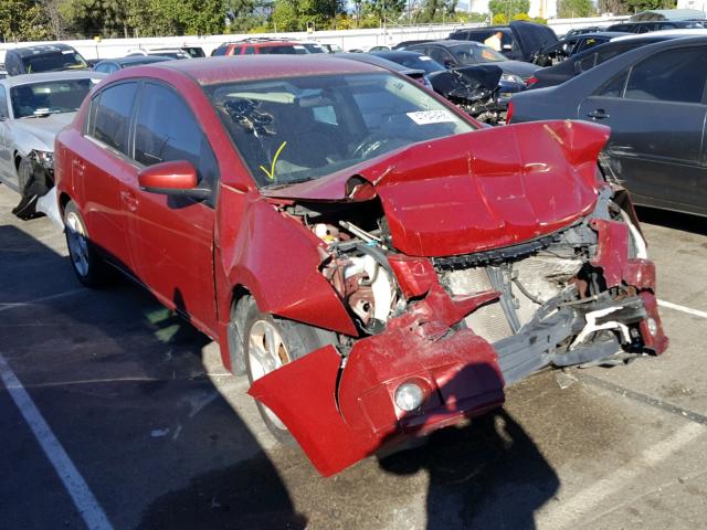 3N1AB61EX8L678638 - 2008 NISSAN SENTRA 2.0 RED photo 1