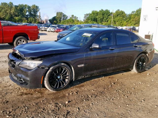 WBAKC6C5XAC393397 - 2010 BMW 750 I CHARCOAL photo 9