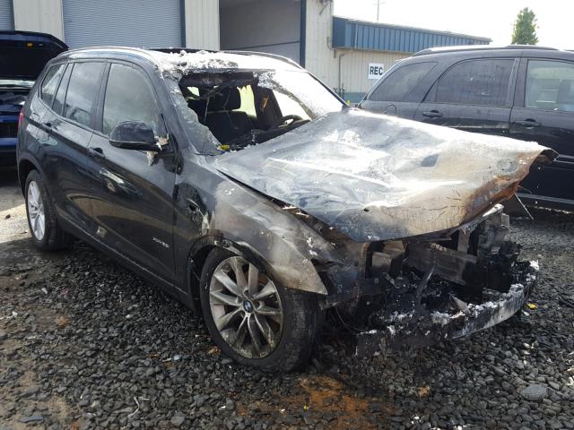 5UXWX9C36H0T23642 - 2017 BMW X3 XDRIVE2 BLACK photo 1