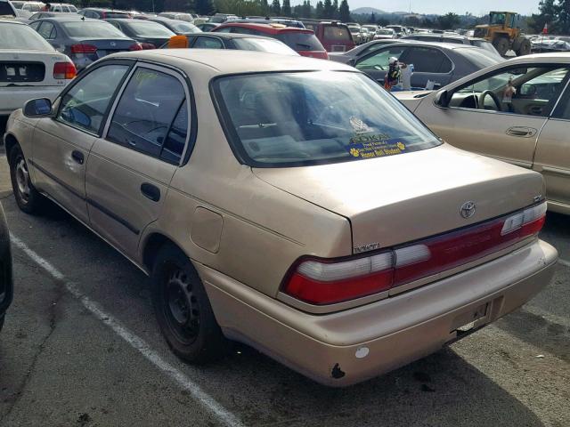 1NXBB02E6TZ394432 - 1996 TOYOTA COROLLA DX GOLD photo 3