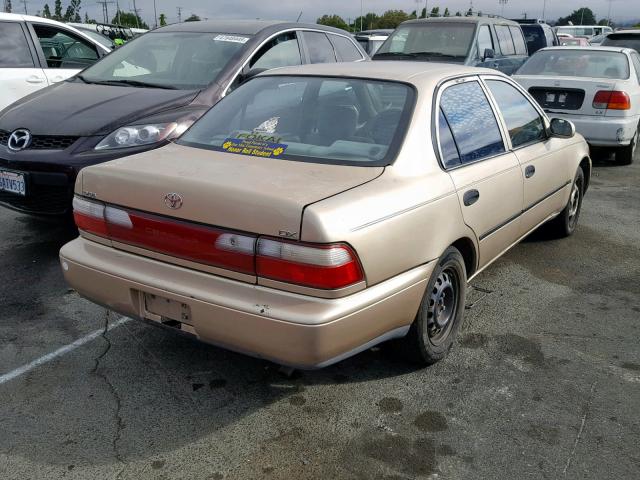 1NXBB02E6TZ394432 - 1996 TOYOTA COROLLA DX GOLD photo 4