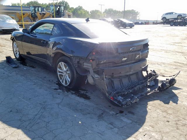 2G1FA1E3XC9168831 - 2012 CHEVROLET CAMARO LS BLACK photo 3