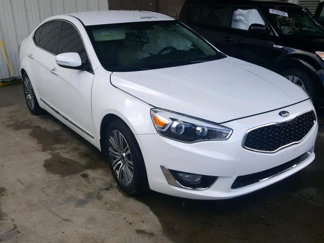 KNALN4D77F5194709 - 2015 KIA CADENZA PR WHITE photo 1