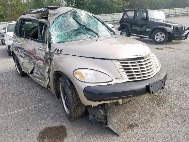 3C8FY68B22T221423 - 2002 CHRYSLER PT CRUISER BEIGE photo 1