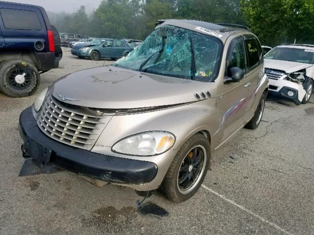 3C8FY68B22T221423 - 2002 CHRYSLER PT CRUISER BEIGE photo 2