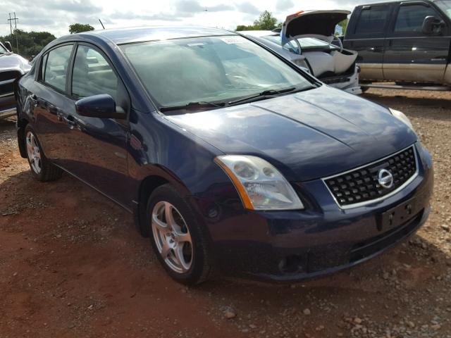 3N1AB61E98L700595 - 2008 NISSAN SENTRA 2.0 BLUE photo 1