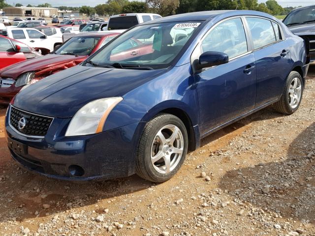 3N1AB61E98L700595 - 2008 NISSAN SENTRA 2.0 BLUE photo 2