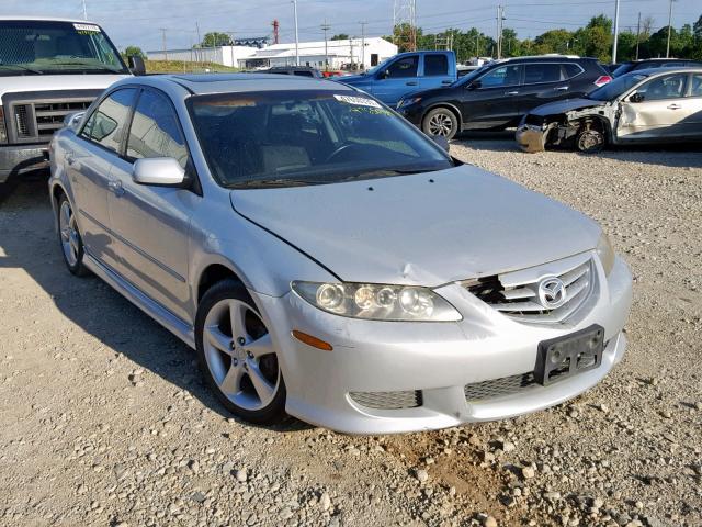 1YVHP80D655M06806 - 2005 MAZDA 6 S SILVER photo 1