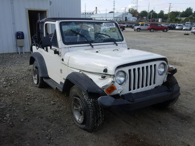 1J4FY29P5VP525451 - 1997 JEEP WRANGLER / WHITE photo 1