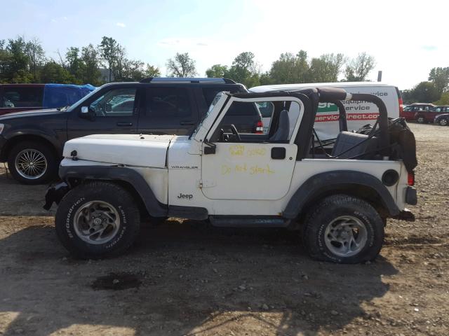 1J4FY29P5VP525451 - 1997 JEEP WRANGLER / WHITE photo 9