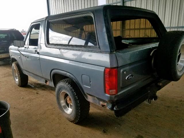 1FMDU15G9BLA50376 - 1981 FORD BRONCO U10 GRAY photo 3