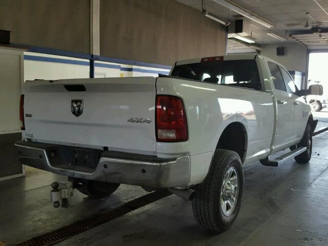 3C6UR5JL8EG133113 - 2014 RAM 2500 SLT WHITE photo 4