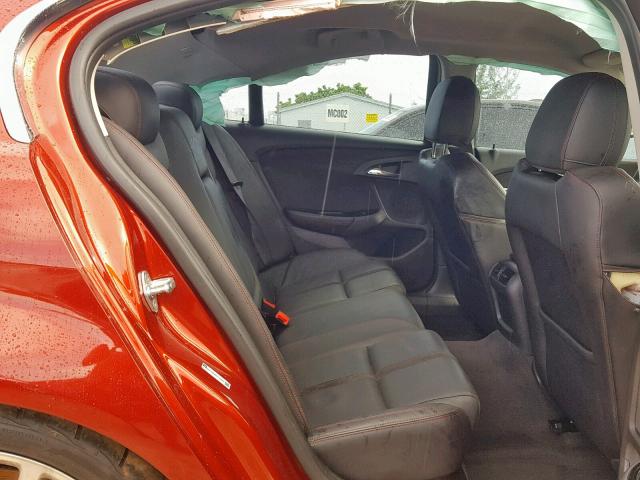 6G3F15RW0FL104042 - 2015 CHEVROLET SS ORANGE photo 6