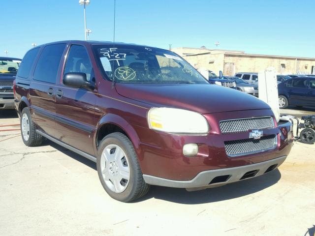 1GNDV23W48D176298 - 2008 CHEVROLET UPLANDER L MAROON photo 1