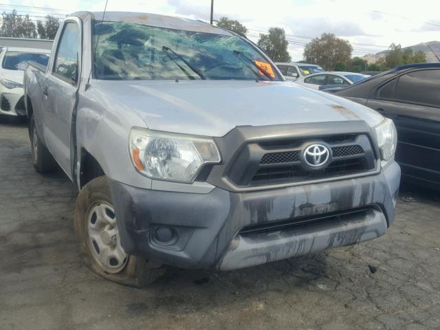 5TFNX4CN0CX013925 - 2012 TOYOTA TACOMA SILVER photo 1