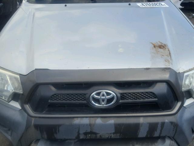 5TFNX4CN0CX013925 - 2012 TOYOTA TACOMA SILVER photo 7