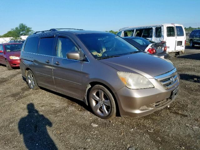 5FNRL38485B408780 - 2005 HONDA ODYSSEY EX TAN photo 1