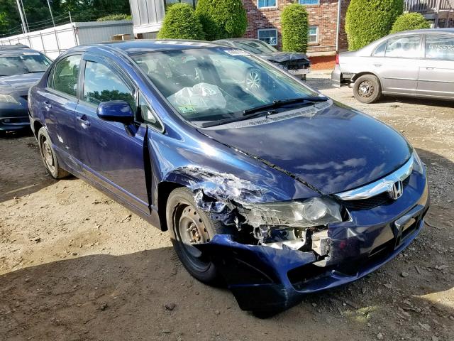 2HGFA16629H508005 - 2009 HONDA CIVIC LX-S Mavi foto 1