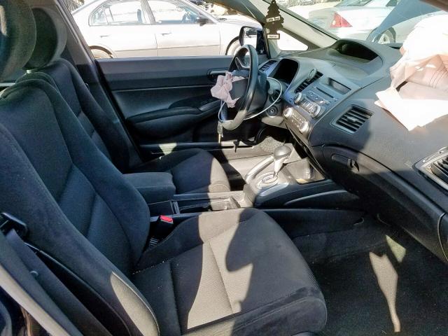 2HGFA16629H508005 - 2009 HONDA CIVIC LX-S Mavi foto 5