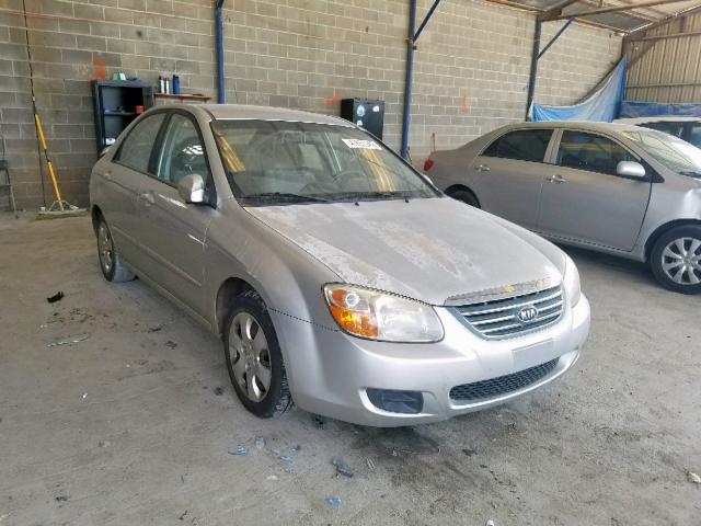 KNAFE121485540535 - 2008 KIA SPECTRA EX SILVER photo 1