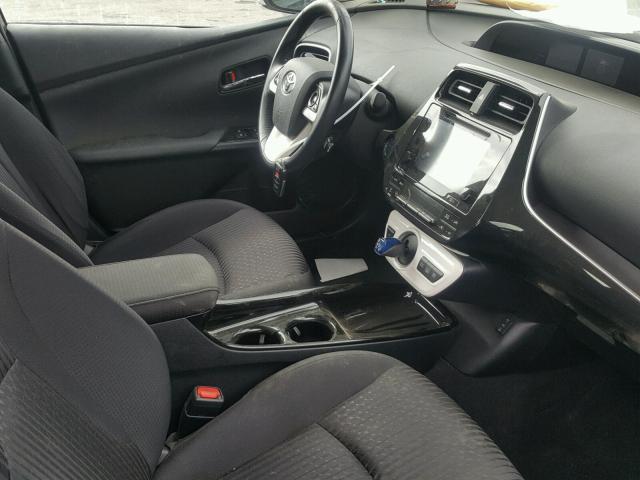 JTDKARFP0H3040250 - 2017 TOYOTA PRIUS PRIM 红色 照片 5