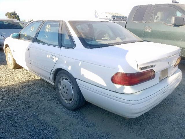 1FALP5213RG240651 - 1994 FORD TAURUS GL WHITE photo 3