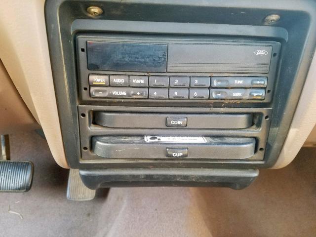 1FALP5213RG240651 - 1994 FORD TAURUS GL WHITE photo 9