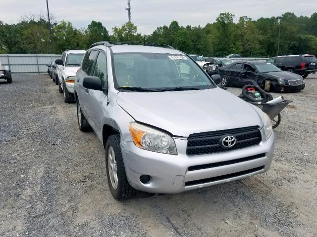 JTMBD33V586076747 - 2008 TOYOTA RAV4 SILVER photo 1