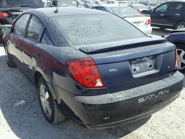 1G8AW15F97Z146306 - 2007 SATURN ION LEVEL 蓝色 照片 3