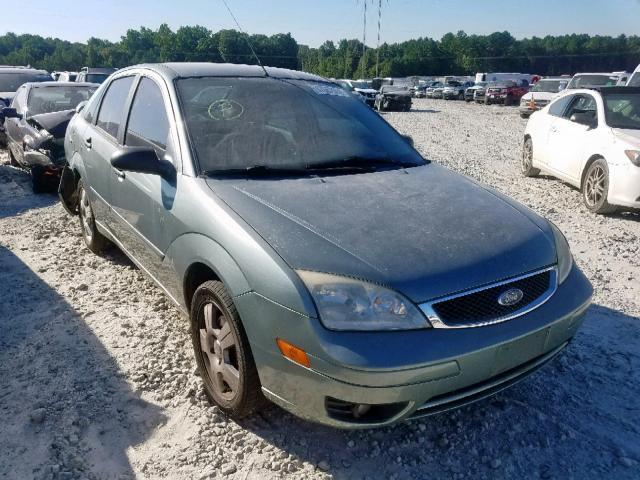 1FAFP34N15W181875 - 2005 FORD FOCUS ZX4 GREEN photo 1