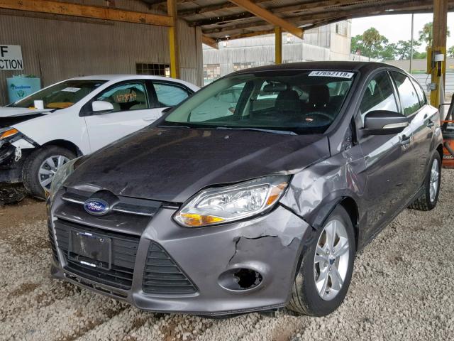 1FADP3K21DL338742 - 2013 FORD FOCUS SE GRAY photo 2