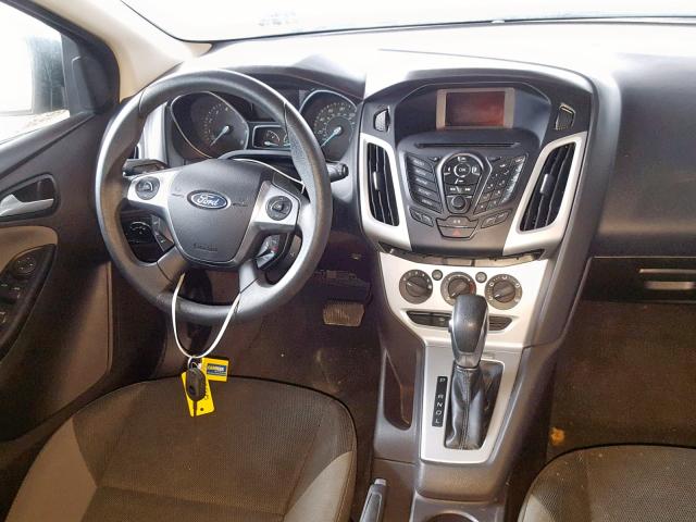 1FADP3K21DL338742 - 2013 FORD FOCUS SE GRAY photo 9