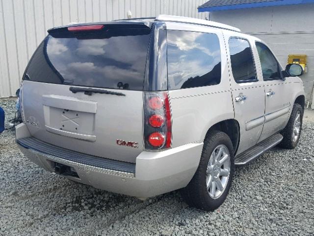 1GKFK63868J136071 - 2008 GMC YUKON DENA SILVER photo 4