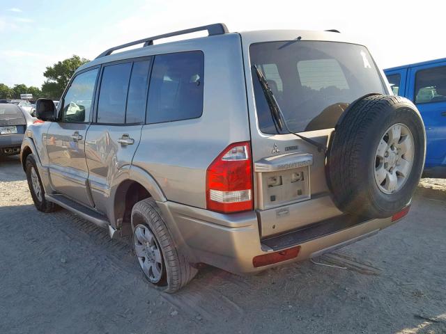 JA4MW51S14J007093 - 2004 MITSUBISHI MONTERO LI GOLD photo 3