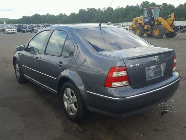 3VWSA69M55M021023 - 2005 VOLKSWAGEN JETTA GLS GRAY photo 3